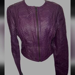 Bebe Eggplant Jacket
